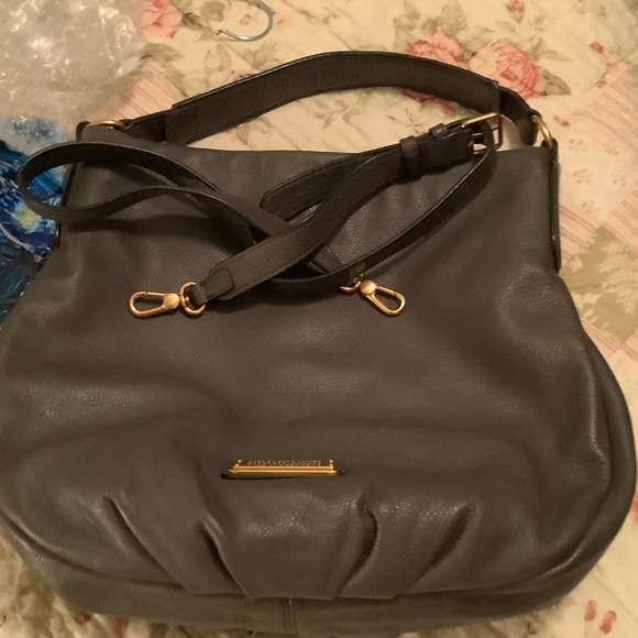 Marc By Marc Jacobs Charcoal Leather Hobo Bag - Picture 14 of 16